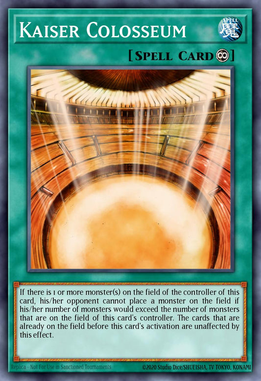 (031) YuGiOh TCG MFC: Magician's Force Single: Kaiser Colosseum  Common