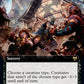 (350) Magic The Gathering Kaldheim: Extras Single: Crippling Fear Holo Rare