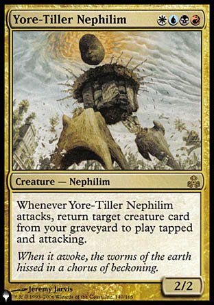 (140) Magic The Gathering The List Single: Yore-Tiller Nephilim  Rare