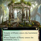 (351) Magic The Gathering Theros Beyond Death: Extras Single: Temple of Plenty  Rare
