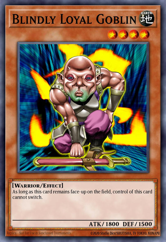 (EN022) YuGiOh TCG DCR: Dark Crisis Single: Blindly Loyal Goblin (V.2 - Common)  Common