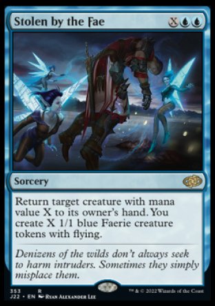 (353) Magic The Gathering Jumpstart 2022 Single: Stolen by the Fae  Rare
