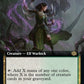 (353) Magic The Gathering The Brothers' War: Extras Single: Deathbloom Ritualist  Rare