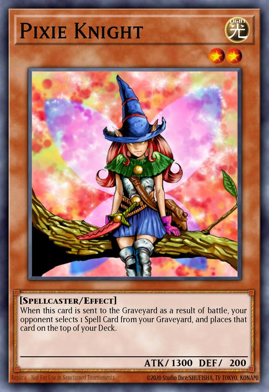 (070) YuGiOh TCG MFC: Magician's Force Single: Pixie Knight  Common