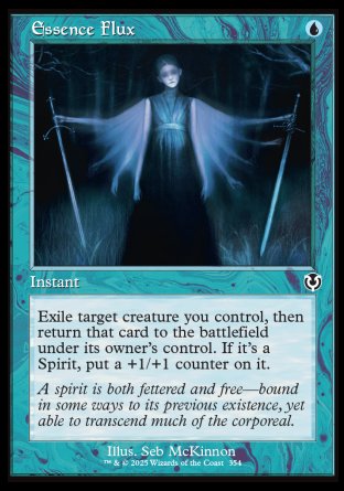 (354) Magic The Gathering Innistrad Remastered: Extras Single: Essence Flux Holo Common