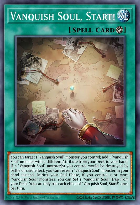(DUAD066) YuGiOh TCG Duelist’s Advance Single: Vanquish Soul, Start!  Common
