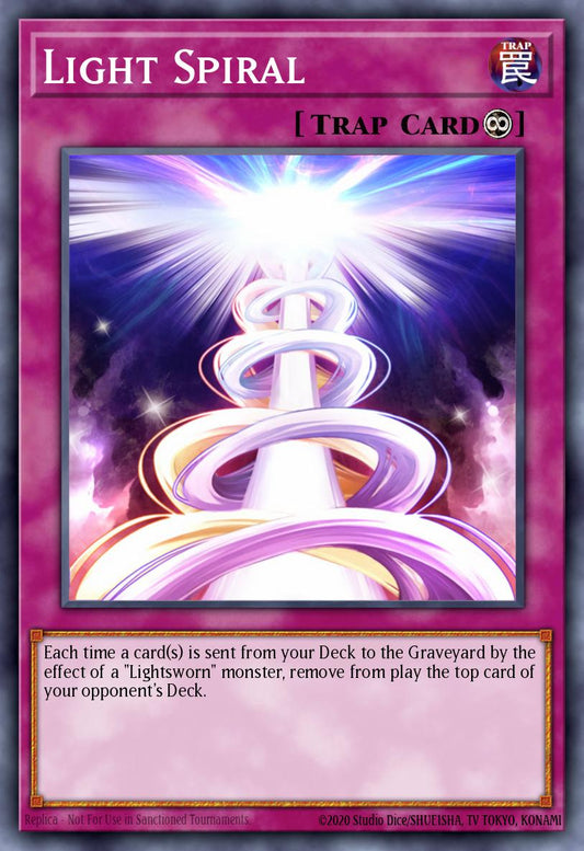 (070) YuGiOh TCG LODT: Light of Destruction Single: Light Spiral (V.2 - Common)  Common