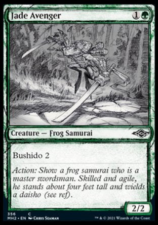 (355) Magic The Gathering Modern Horizons 2: Extras Single: Ignoble Hierarch (V.1) Holo Rare