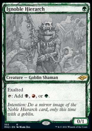 (356) Magic The Gathering Modern Horizons 2: Extras Single: Jade Avenger  Common