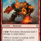 (356) Magic The Gathering Jumpstart Single: Pyroclastic Elemental  Uncommon