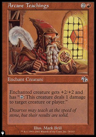 (078) Magic The Gathering The List Single: Arcane Teachings  Common