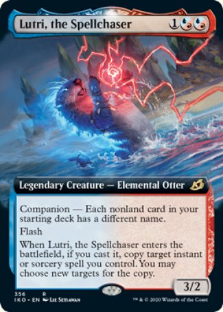 (356) Magic The Gathering Ikoria: Lair of Behemoths: Extras Single: Lutri, the Spellchaser  Rare