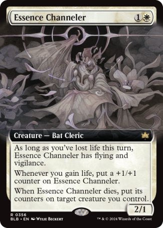 (356) Magic The Gathering Bloomburrow: Extras Single: Essence Channeler Holo Rare
