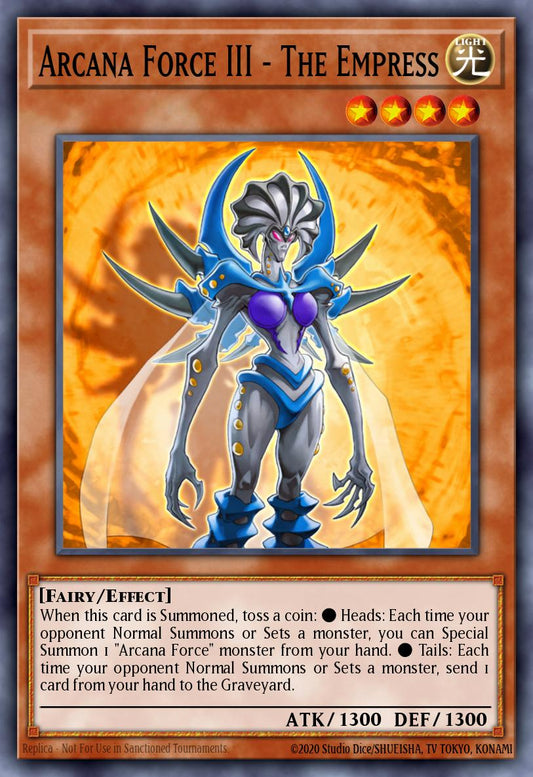 (010) YuGiOh TCG LODT: Light of Destruction Single: Arcana Force III - The Empress (V.1 - Common)  Common