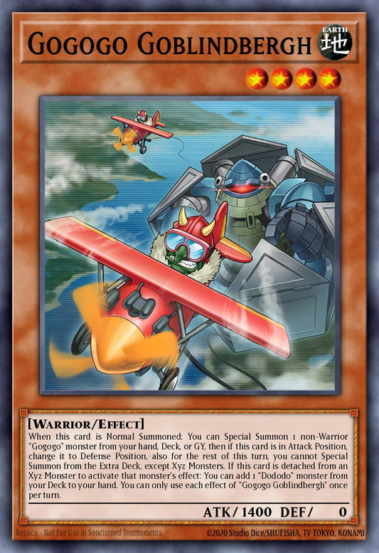 (DUAD003) YuGiOh TCG Duelist’s Advance Single: Gogogo Goblindbergh  Super Rare