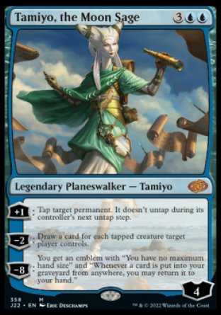 (358) Magic The Gathering Jumpstart 2022 Single: Tamiyo, the Moon Sage  Mythic