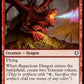 (358) Magic The Gathering Jumpstart Single: Rapacious Dragon  Uncommon