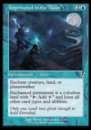 (358) Magic The Gathering Innistrad Remastered: Extras Single: Imprisoned in the Moon  Common