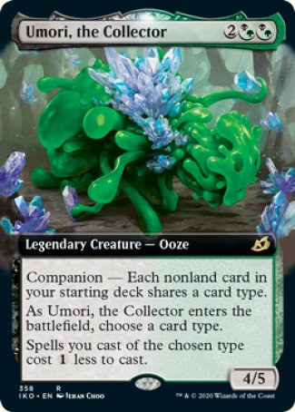 (358) Magic The Gathering Ikoria: Lair of Behemoths: Extras Single: Umori, the Collector  Rare