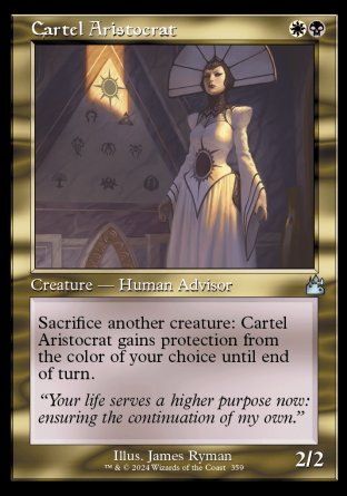 (359) Magic The Gathering Ravnica Remastered: Extras Single: Cartel Aristocrat  Uncommon