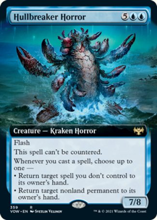 (359) Magic The Gathering Innistrad: Crimson Vow: Extras Single: Hullbreaker Horror Holo Rare