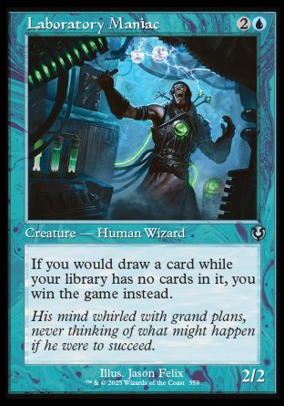 (359) Magic The Gathering Innistrad Remastered: Extras Single: Laboratory Maniac (V.2)  Uncommon