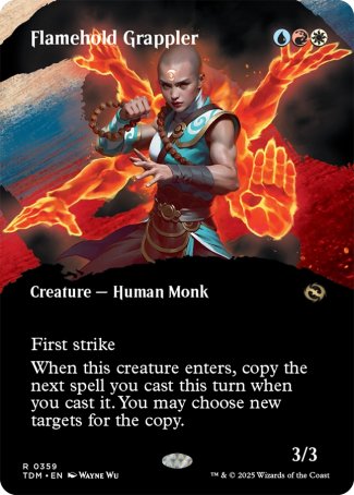 (359) Magic The Gathering Tarkir: Dragonstorm: Extras Single: Flamehold Grappler  Rare
