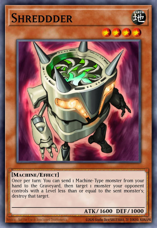 (030) YuGiOh TCG ABPF: Absolute Powerforce Single: Shreddder  Common