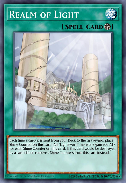 (053) YuGiOh TCG LODT: Light of Destruction Single: Realm of Light (V.1 - Common)  Common
