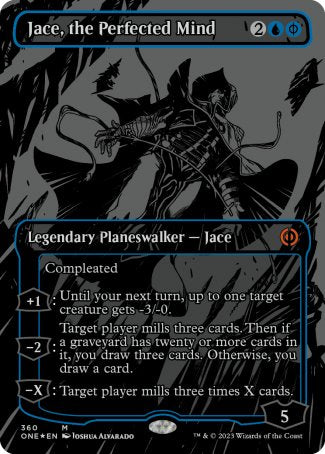 (360) Magic The Gathering Phyrexia: All Will Be One: Extras Single: Jace, the Perfected Mind (V.3) Holo Mythic
