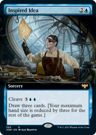 (360) Magic The Gathering Innistrad: Crimson Vow: Extras Single: Inspired Idea Holo Rare
