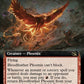 (362) Magic The Gathering March of the Machine: Extras Single: Bloodfeather Phoenix Holo Rare