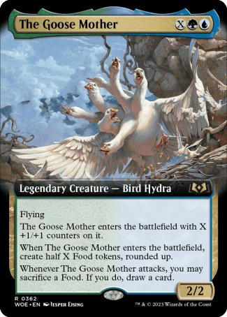 (362) Magic The Gathering Wilds of Eldraine: Extras Single: The Goose Mother  Rare