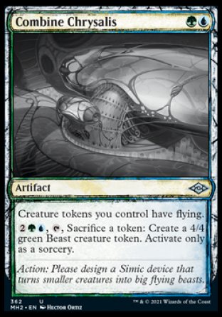 (362) Magic The Gathering Modern Horizons 2: Extras Single: Combine Chrysalis  Uncommon
