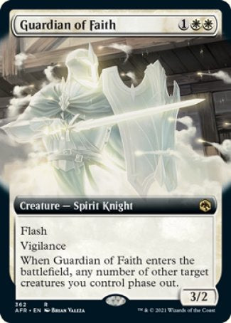 (362) Magic The Gathering Adventures in the Forgotten Realms: Extras Single: Guardian of Faith  Rare