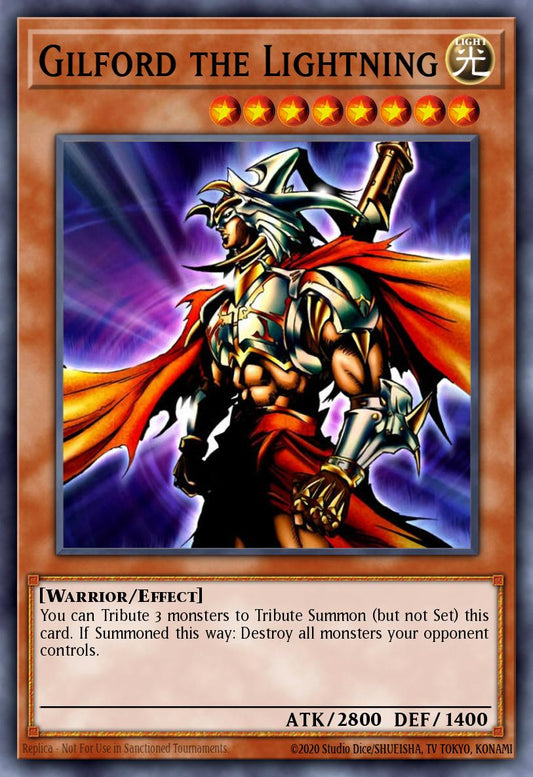 (041) YuGiOh TCG LCJW: Legendary Collection 4: Mega Pack Single: Gilford the Lightning  Common