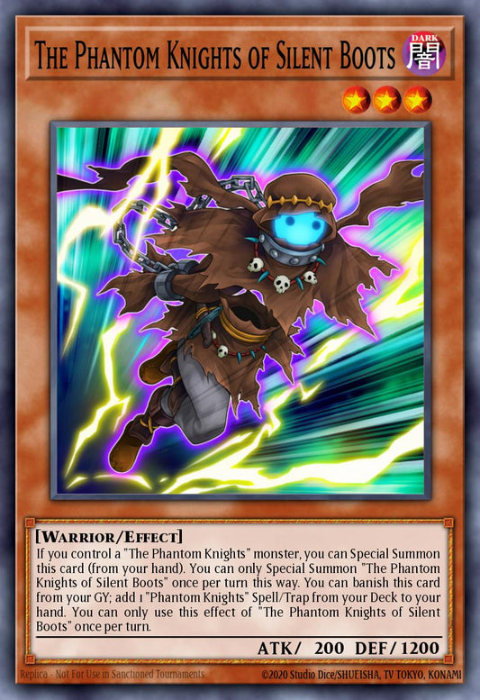 (039) YuGiOh TCG MP24: 25th Anniversary Tin: Dueling Mirrors Single: The Phantom Knights of Silent Boots  Quarter Century Secret Rare