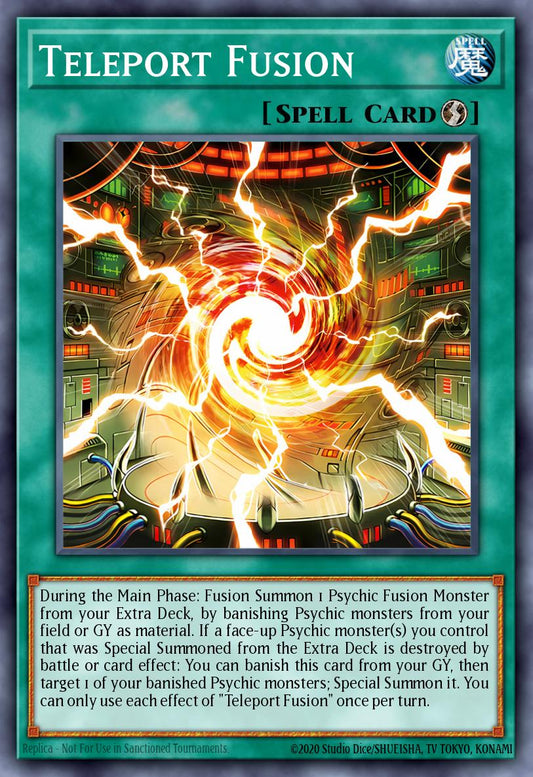 (DUAD060) YuGiOh TCG Duelist’s Advance Single: Teleport Fusion  Common