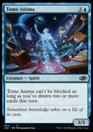 (364) Magic The Gathering Jumpstart 2022 Single: Tome Anima  Common