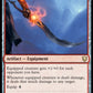 (364/361) Magic The Gathering Commander Legends: Extras Single: Blazing Sunsteel  Rare