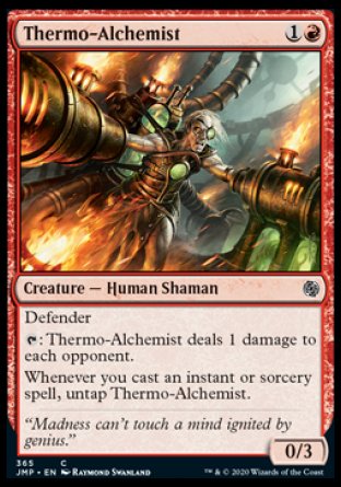 (365) Magic The Gathering Jumpstart Single: Thermo-Alchemist  Common