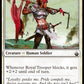 (104) Magic The Gathering The List Single: Royal Trooper  Common