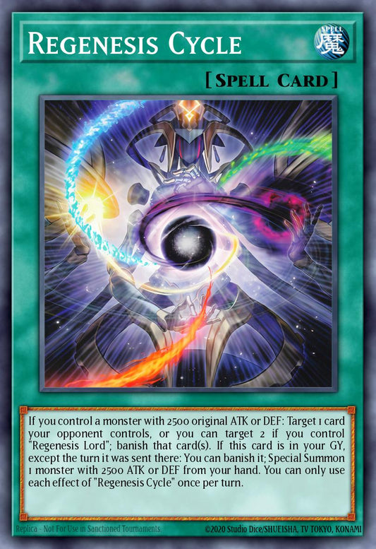 (DUAD063) YuGiOh TCG Duelist’s Advance Single: Regenesis Cycle  Common