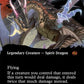 (366) Magic The Gathering Tarkir: Dragonstorm: Extras Single: Neriv, Heart of the Storm (V.2) Holo Mythic