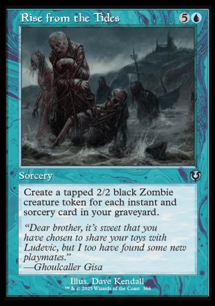 (366) Magic The Gathering Innistrad Remastered: Extras Single: Rise from the Tides  Uncommon
