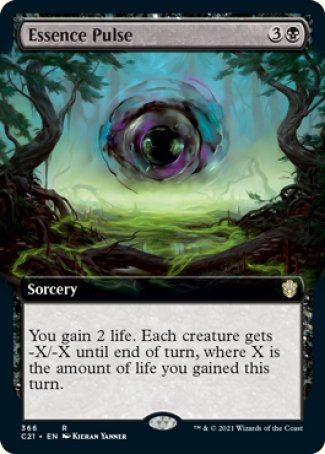 (366) Magic The Gathering Commander: Strixhaven: Extras Single: Essence Pulse  Rare