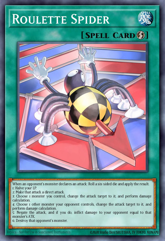 (065) YuGiOh TCG DLCS: Dragons of Legend: The Complete Series Single: Roulette Spider  Common