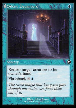 (367) Magic The Gathering Innistrad Remastered: Extras Single: Silent Departure Holo Common