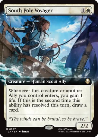(367) Magic The Gathering Magic: The Gathering | Avatar: The Last Airbender: Extras Single: South Pole Voyager Holo Rare