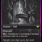 (368) Magic The Gathering Innistrad: Double Feature Single: Concealing Curtains // Revealing Eye Holo Rare